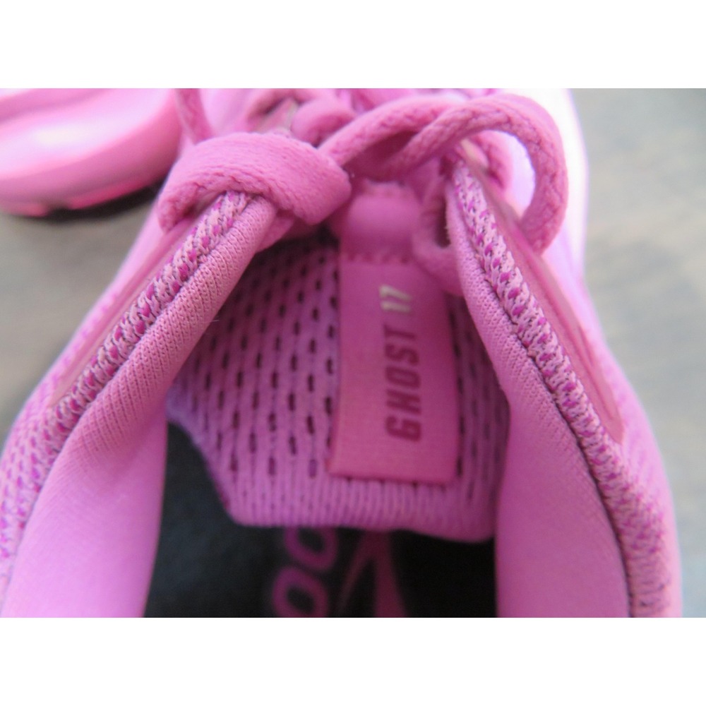 Brooks Ghost 17 Running Shoes Womens Size 8.5 Pink Cushion Road 1204311B648 - Picture 6 of 11